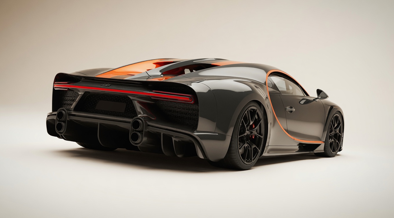 Bugatti Chiron Super Sport 300+ — rear view